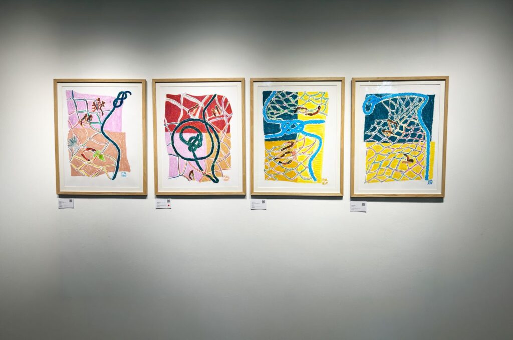 4 pastels gras, Hong Kong Visual Arts Centre